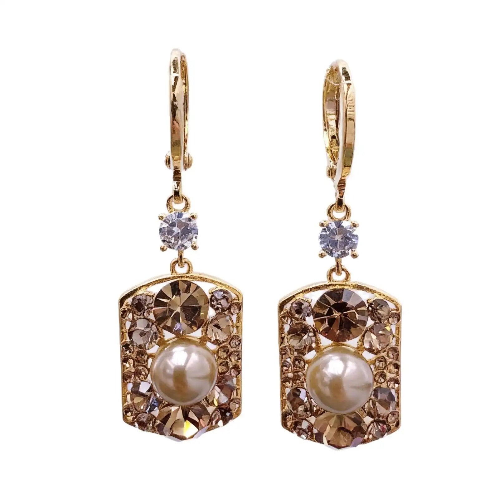 Colorful Crystal Earrings