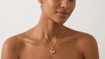 Colorful Crystal Heart Small Necklace