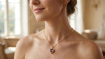 Colorful Crystal Heart Small Necklace