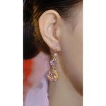 Colorful Heart Earrings