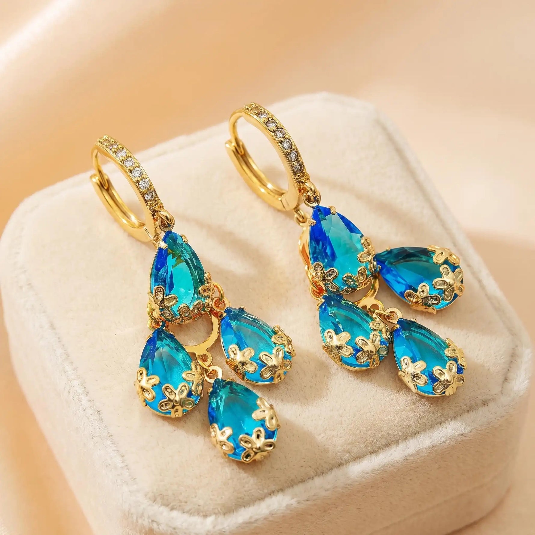 Colorful Tassel Drop Earrings