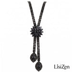 Creative Wedding Crystal Flower Bride Jewelry Set