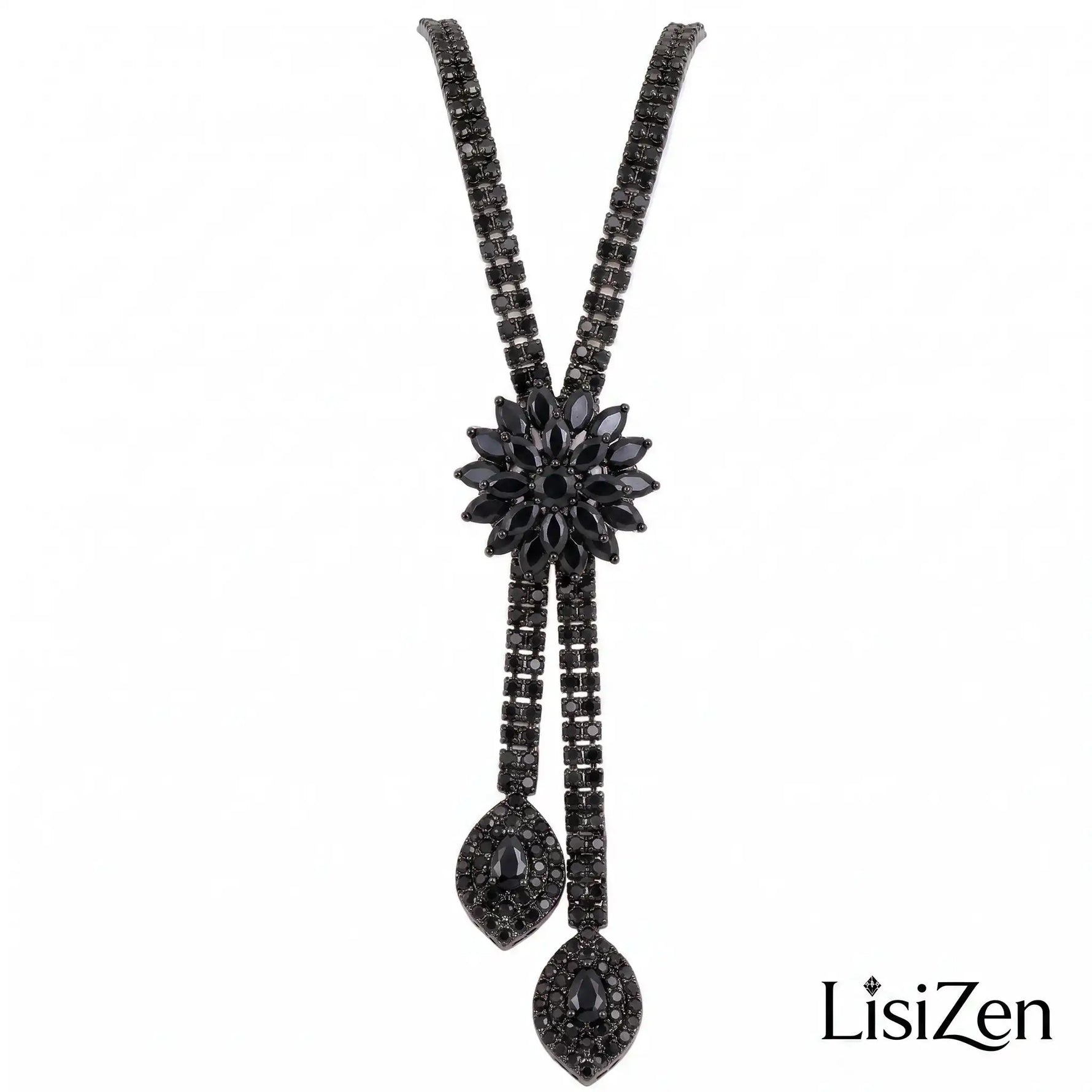 Creative Wedding Crystal Flower Bride Jewelry Set