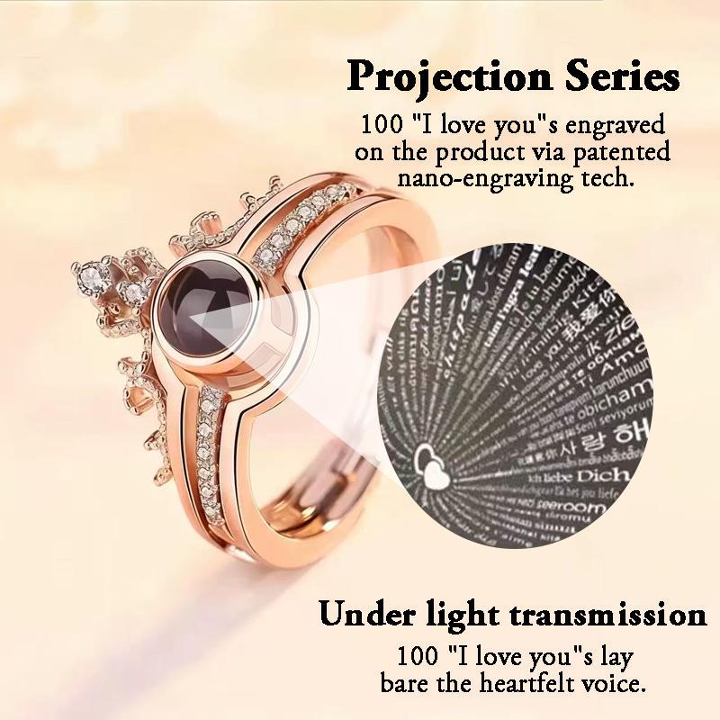 Crown Removable Open Ring