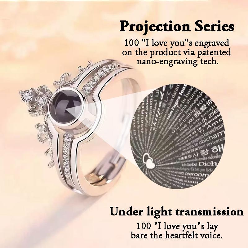 Crown Removable Open Ring