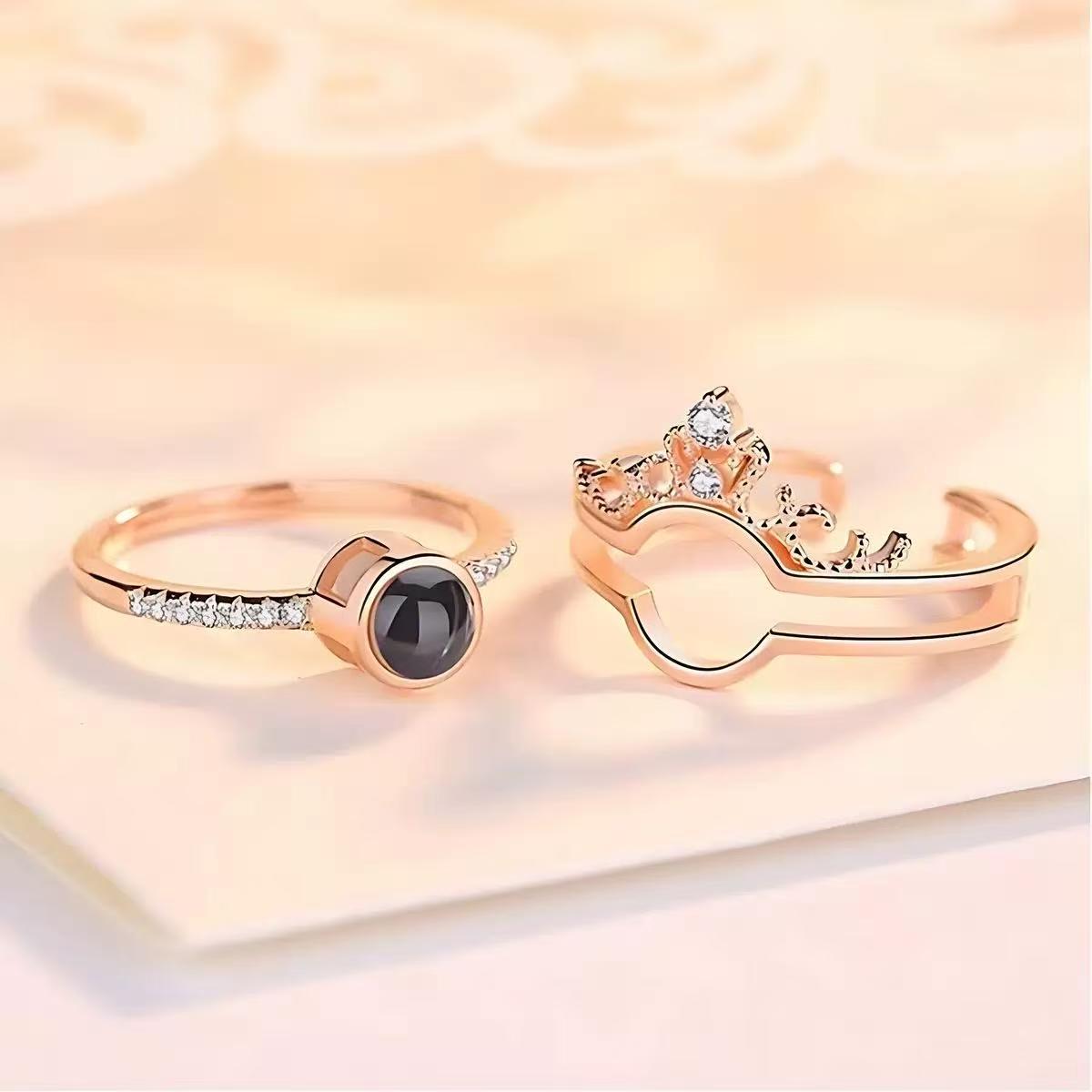 Crown Removable Open Ring