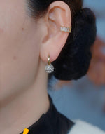 Crystal Ball Earrings
