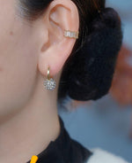 Crystal Ball Earrings