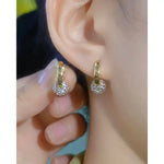 Crystal Ball Small Earrings