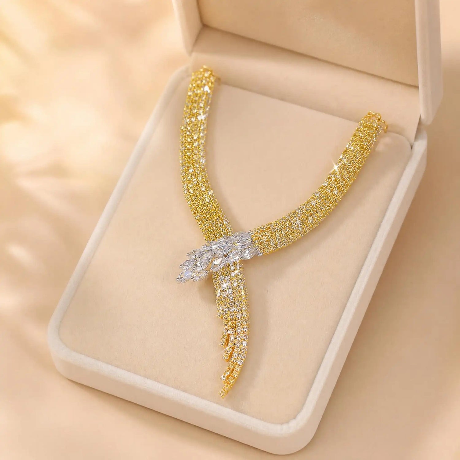 Crystal Bridal Necklace