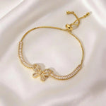 Crystal Butterfly Pattern Ins Bracelet