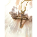 Crystal Chain Pendant Necklace