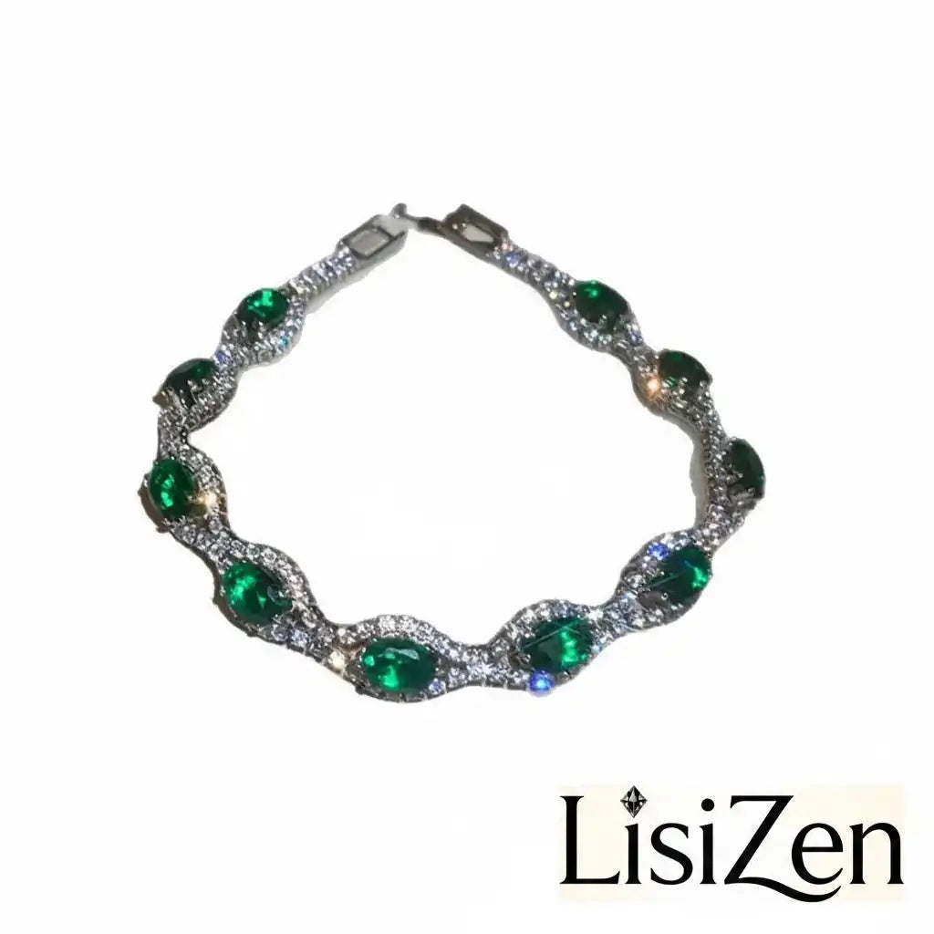 Crystal Charm Bracelet