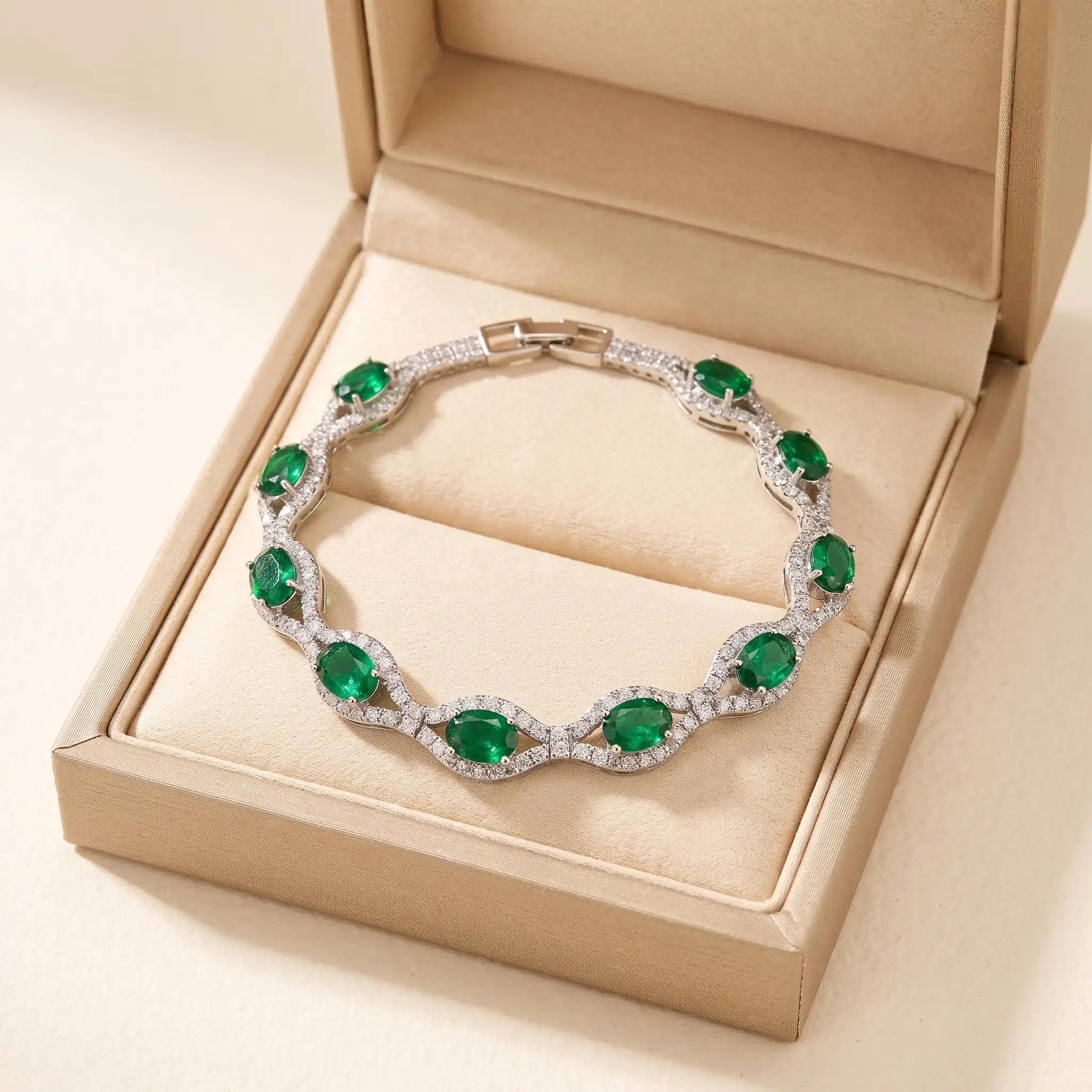 Crystal Charm Bracelet