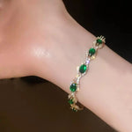 Crystal Charm Bracelet