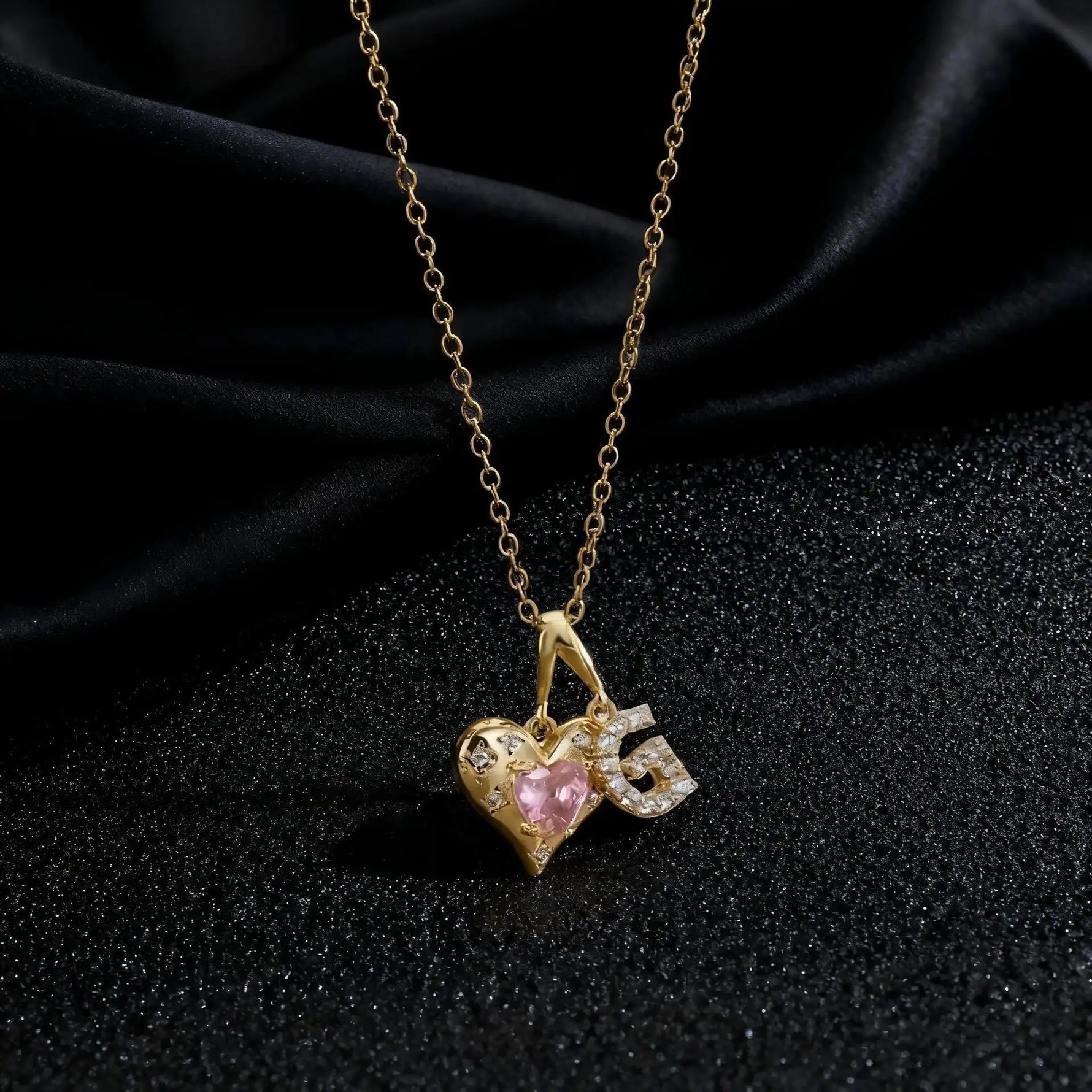 Crystal Collar Chain Necklace