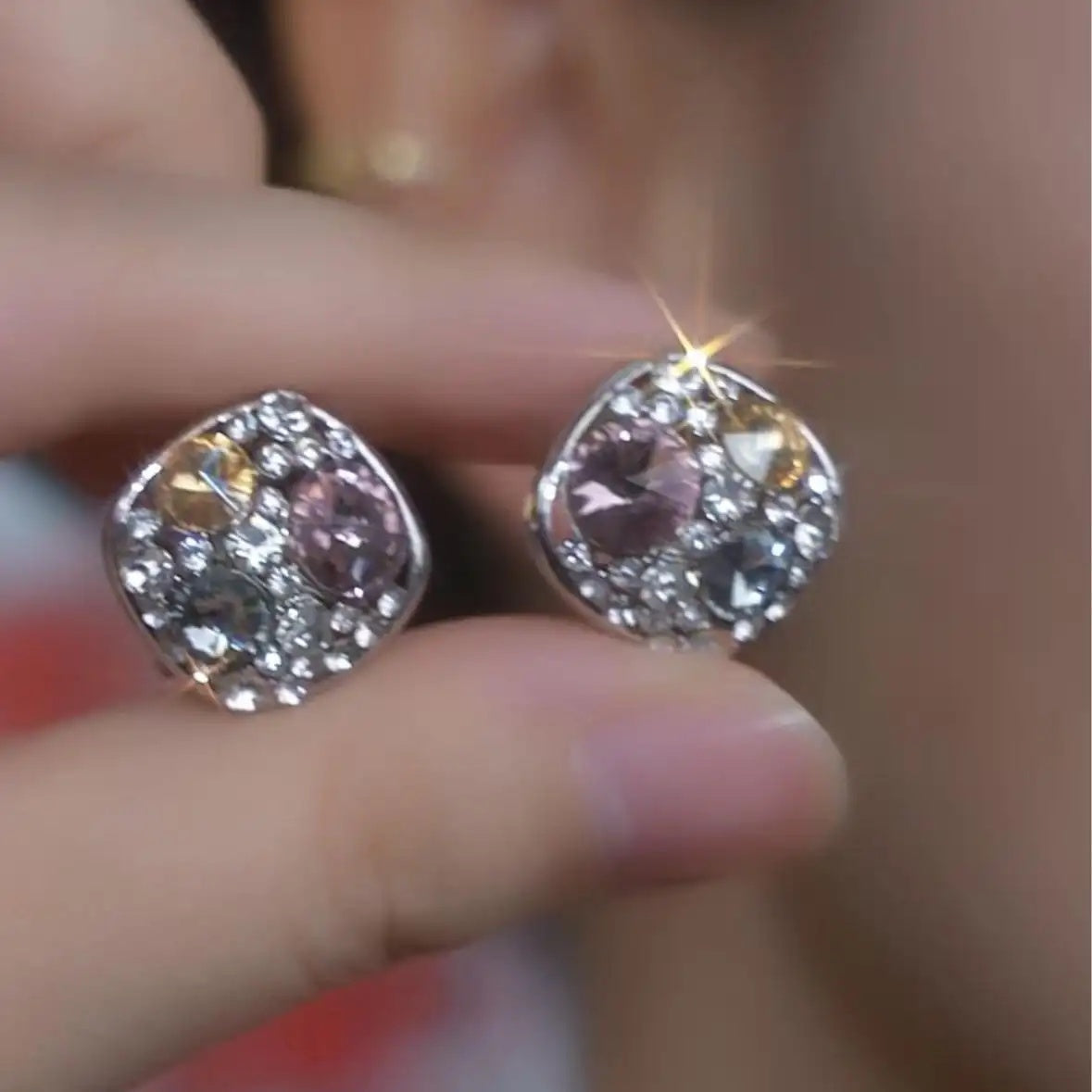 Crystal Drop Earrings
