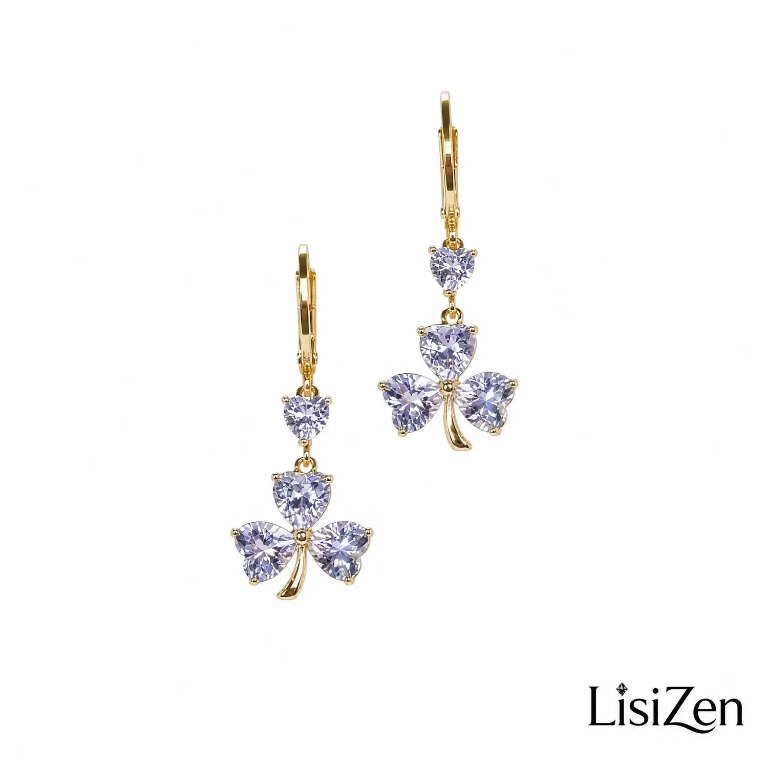 Crystal Flower Earrings