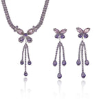Crystal for Us and Europe Necklace Set
