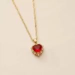 Crystal Heart Necklace