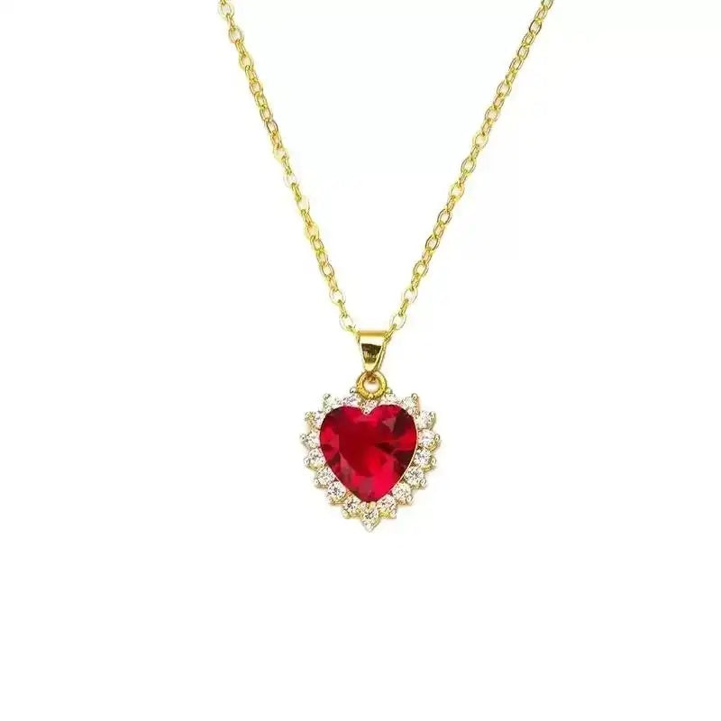 Crystal Heart Necklace