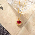 Crystal Heart Necklace