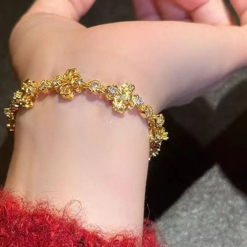 Crystal Iris Bracelet
