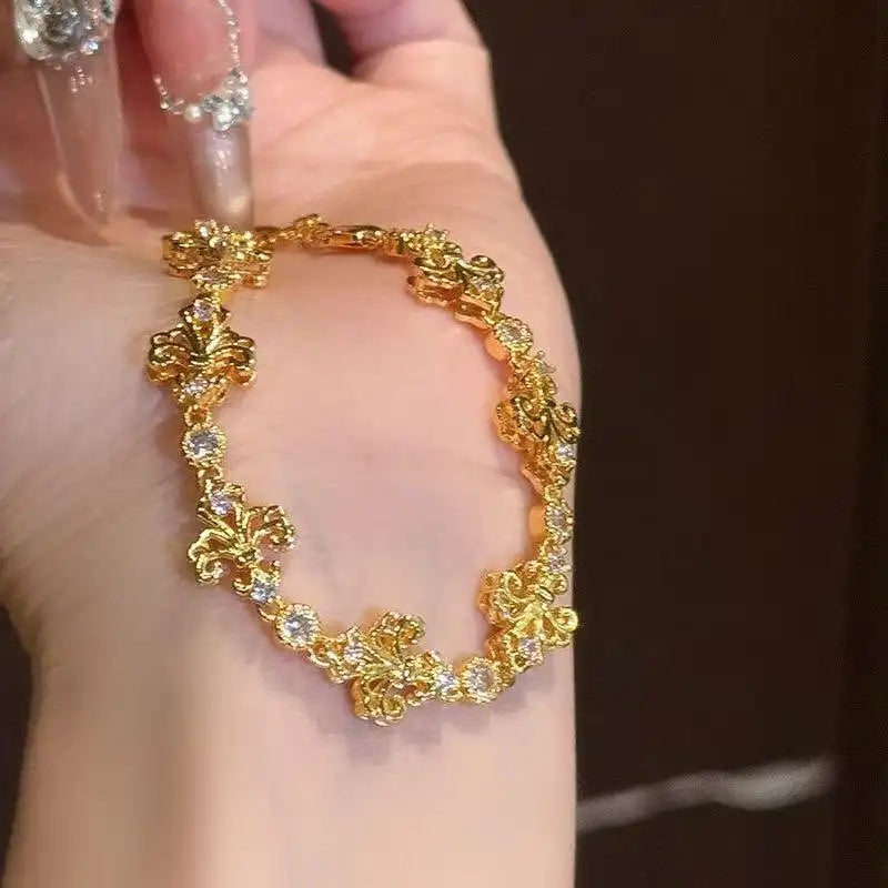 Crystal Iris Bracelet