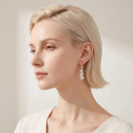 Crystal Long Tassel Minimalist Gift Drop Earrings