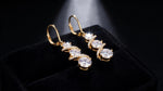 Crystal Long Tassel Minimalist Gift Drop Earrings