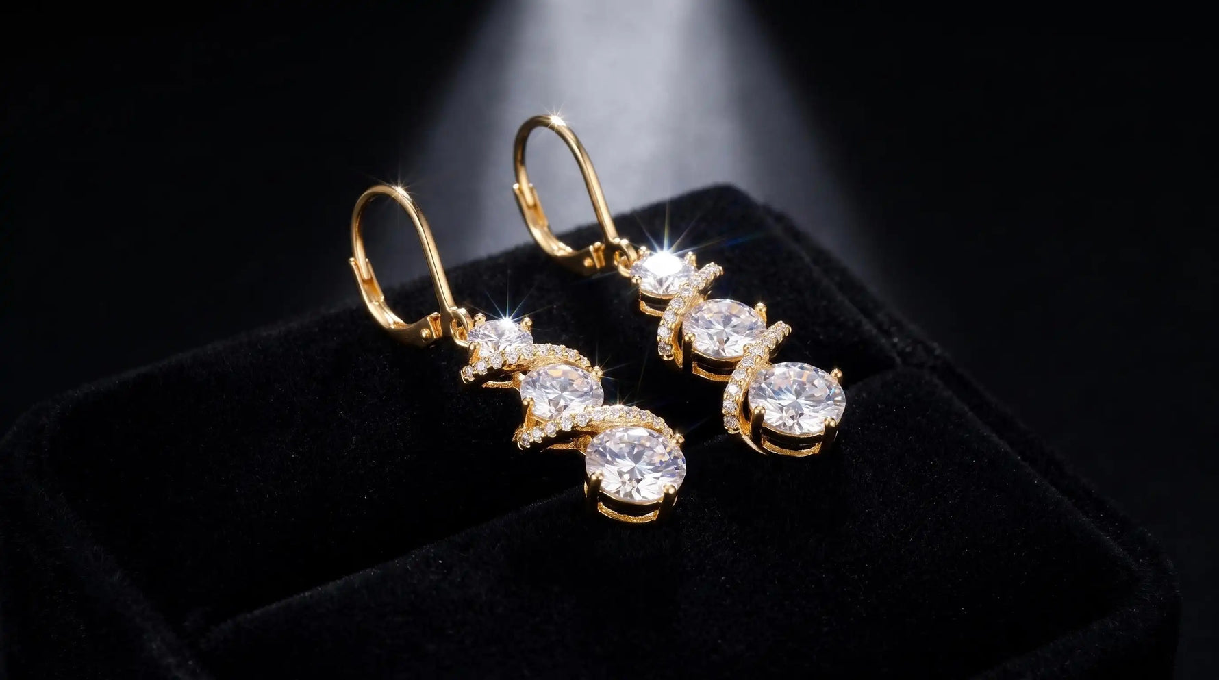 Crystal Long Tassel Minimalist Gift Drop Earrings