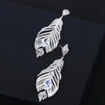 Crystal Needles Drop Earrings