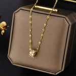 Crystal Pendant Necklace