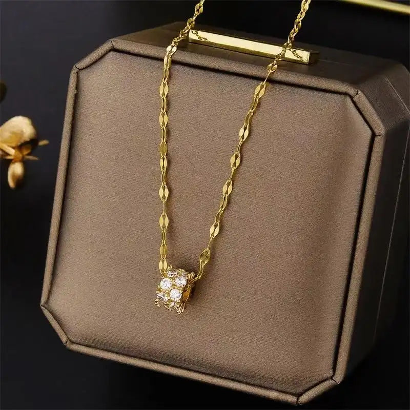 Crystal Pendant Necklace