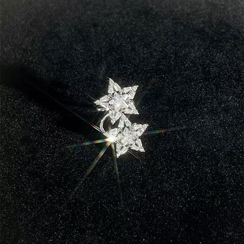 Crystal Star Ear Cuffs