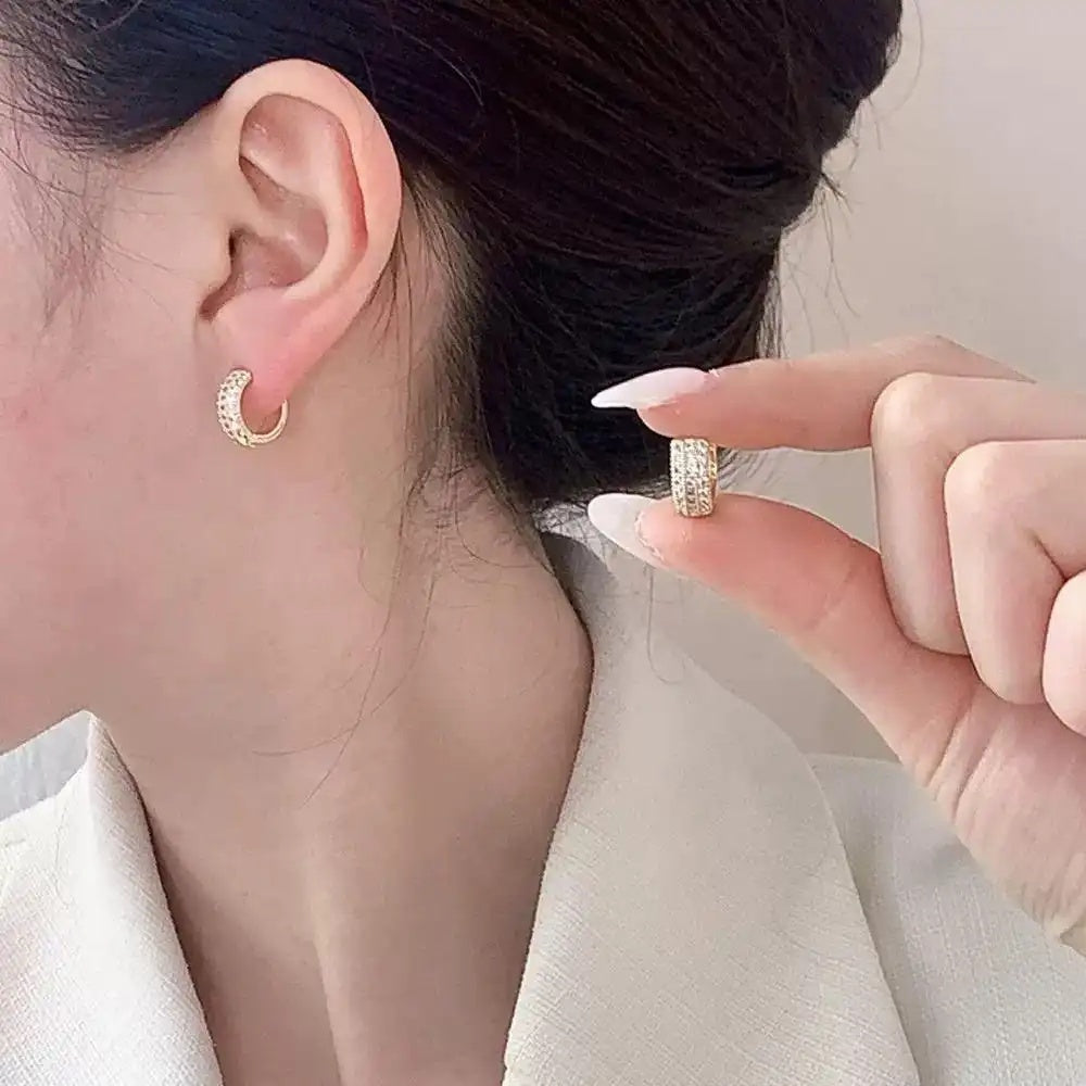 Crystal Stud Earrings