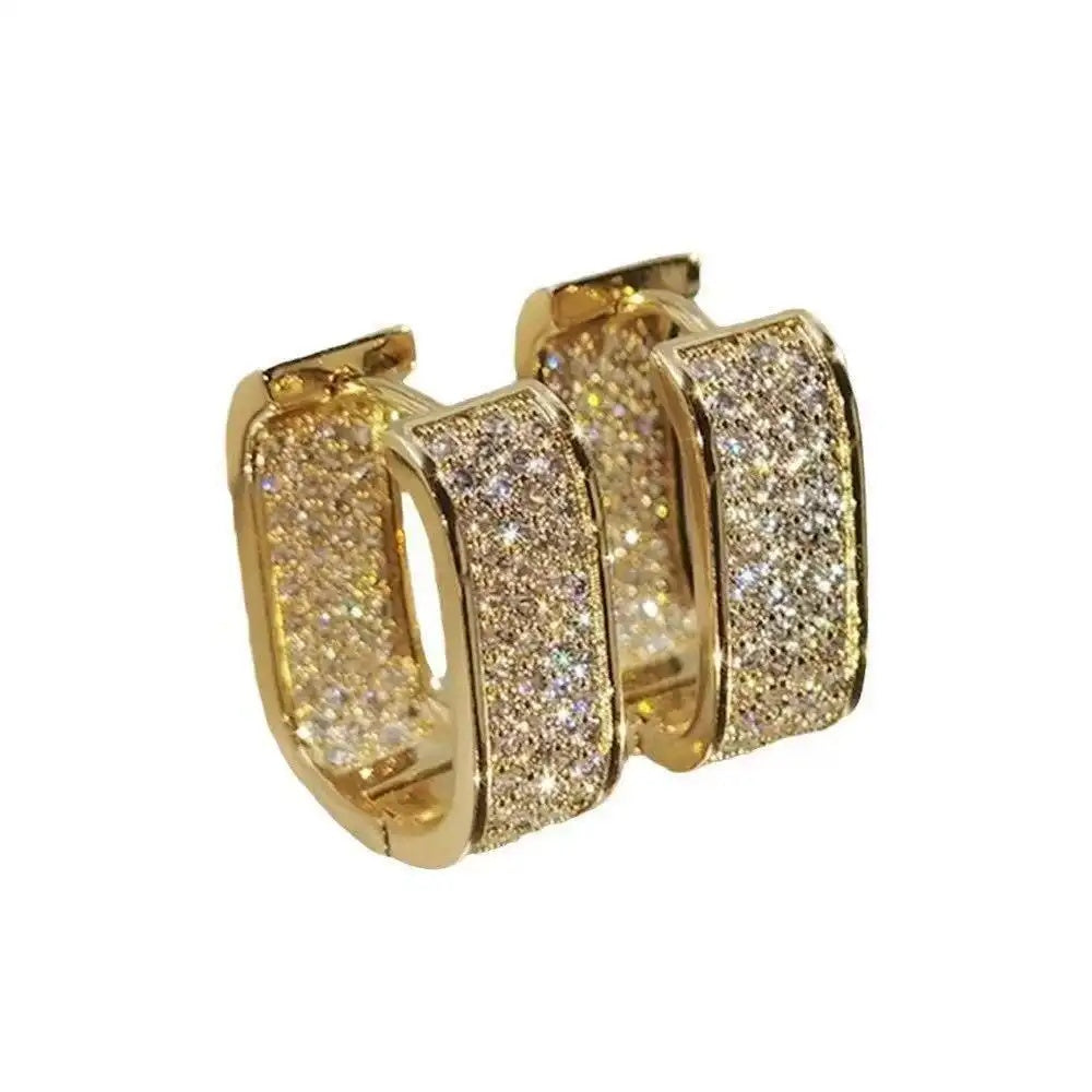 Crystal U-Shaped for Young Hot-Selling Earrings