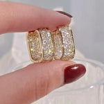 Crystal U-Shaped for Young Hot-Selling Earrings