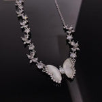 Crystal White Mother of Pearl Necklace
