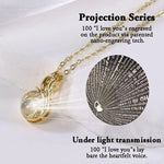 Custom Photo Angel Wing Necklace