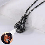 Custom Photo Angel Wing Necklace
