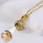 Custom Photo Angel Wing Necklace