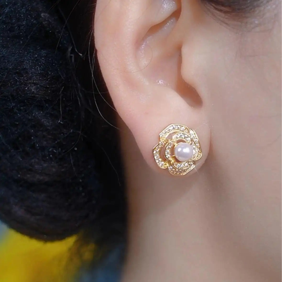 Daily Soft Neutral Tones Stud Earrings
