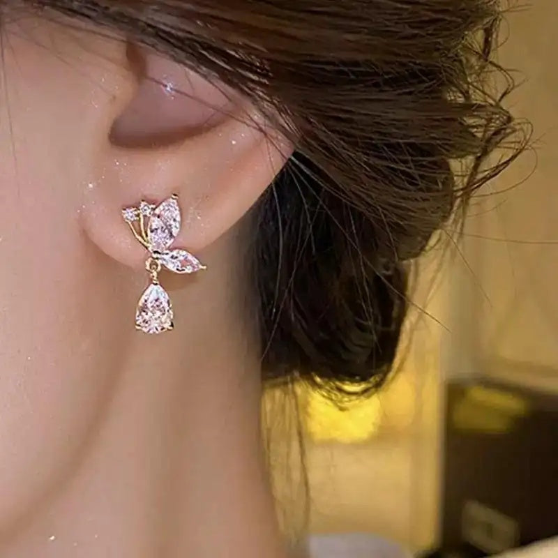 Daily Wear for Students and Drop Earrings