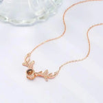 Deer Antler Pendant Necklace