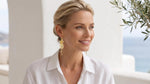 Deni Multi-Way Floral Long Tassel Drop Earrings