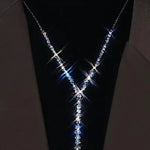 Designer Sweater Chain Necklace