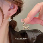 Diamond Double-Sided Crystal Ear Cuffs
