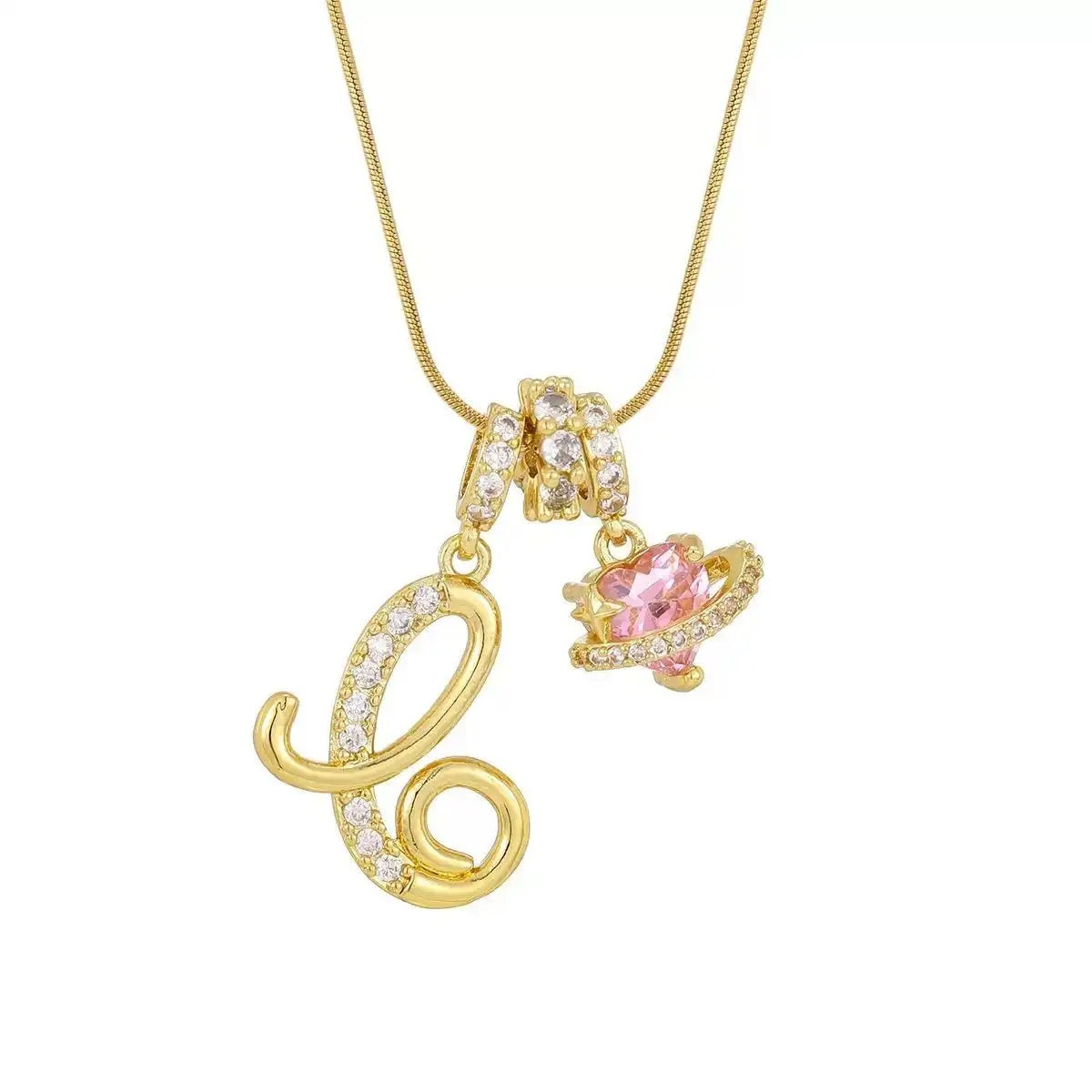 Dopamine 26 Alphabet Pinyin Necklace