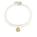 Double Layer Rose Necklace